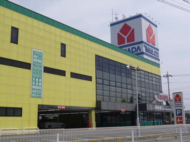 Home center. Yamada Denki Tecc Land to Isesaki shop 1488m