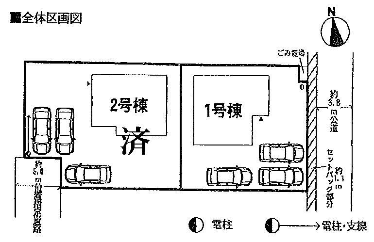Compartment figure. 15.8 million yen, 4LDK, Land area 180.82 sq m , Building area 97.2 sq m