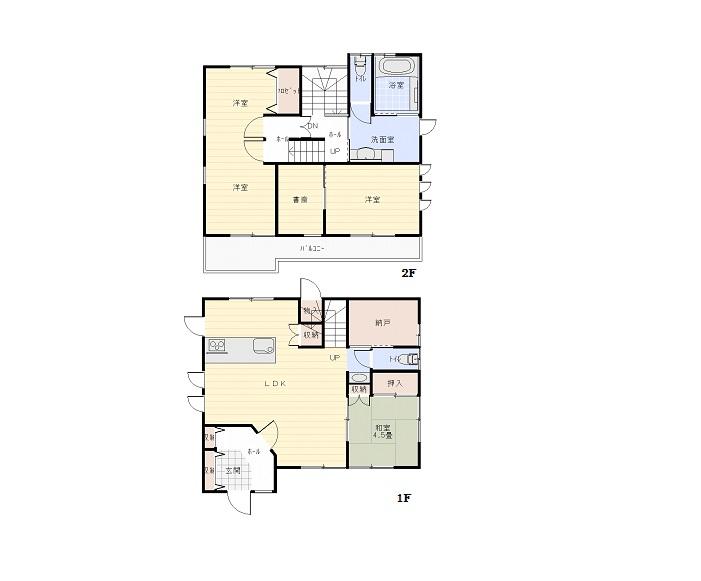 Floor plan. 19.9 million yen, 3LDK + S (storeroom), Land area 228 sq m , Building area 108.06 sq m