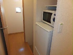 Kitchen. refrigerator ・ It is with a microwave oven. 