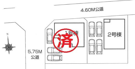The entire compartment Figure. Building 2 car spaces 3 units can be