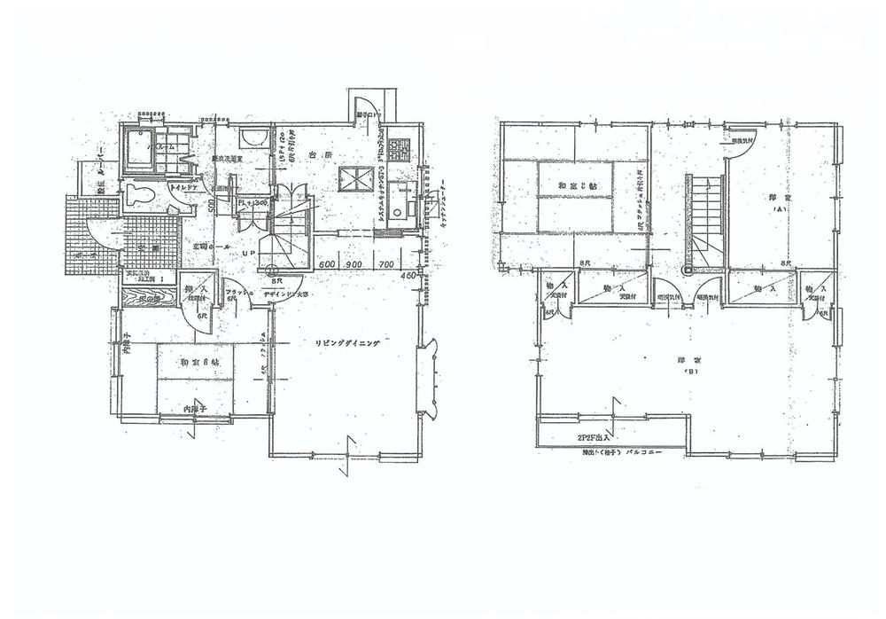 Floor plan. 13.5 million yen, 4LDK, Land area 260.96 sq m , Building area 119.15 sq m