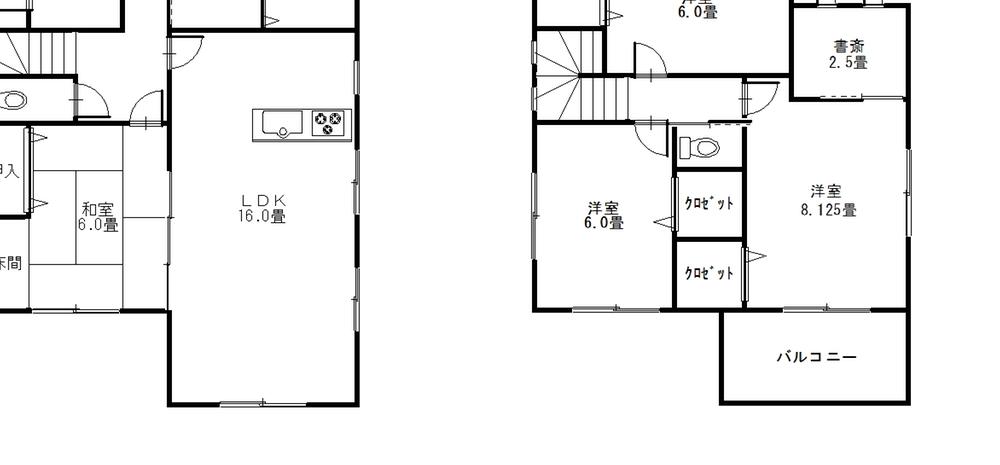 Floor plan. 21,390,000 yen, 4LDK + S (storeroom), Land area 222.18 sq m , Building area 107.02 sq m