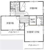 Floor plan. 21,390,000 yen, 4LDK, Land area 193.35 sq m , Building area 106.81 sq m 2F part