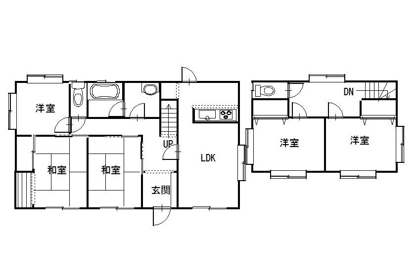 Floor plan. 9.2 million yen, 5LDK, Land area 331.47 sq m , Building area 108.47 sq m floor plan