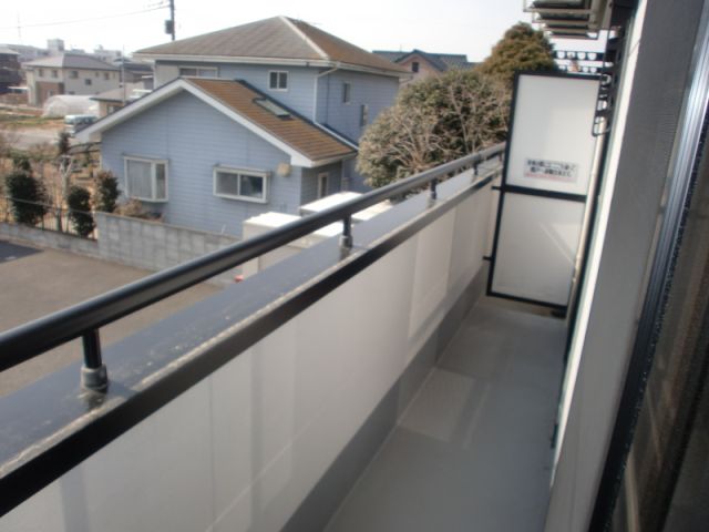 Balcony. Veranda was nice and spacious with views.