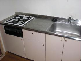 Kitchen. Convenient 2 lot gas stoves