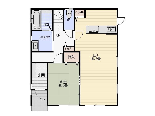 Floor plan. 13,990,000 yen, 4LDK, Land area 172.24 sq m , Building area 102.88 sq m 1F