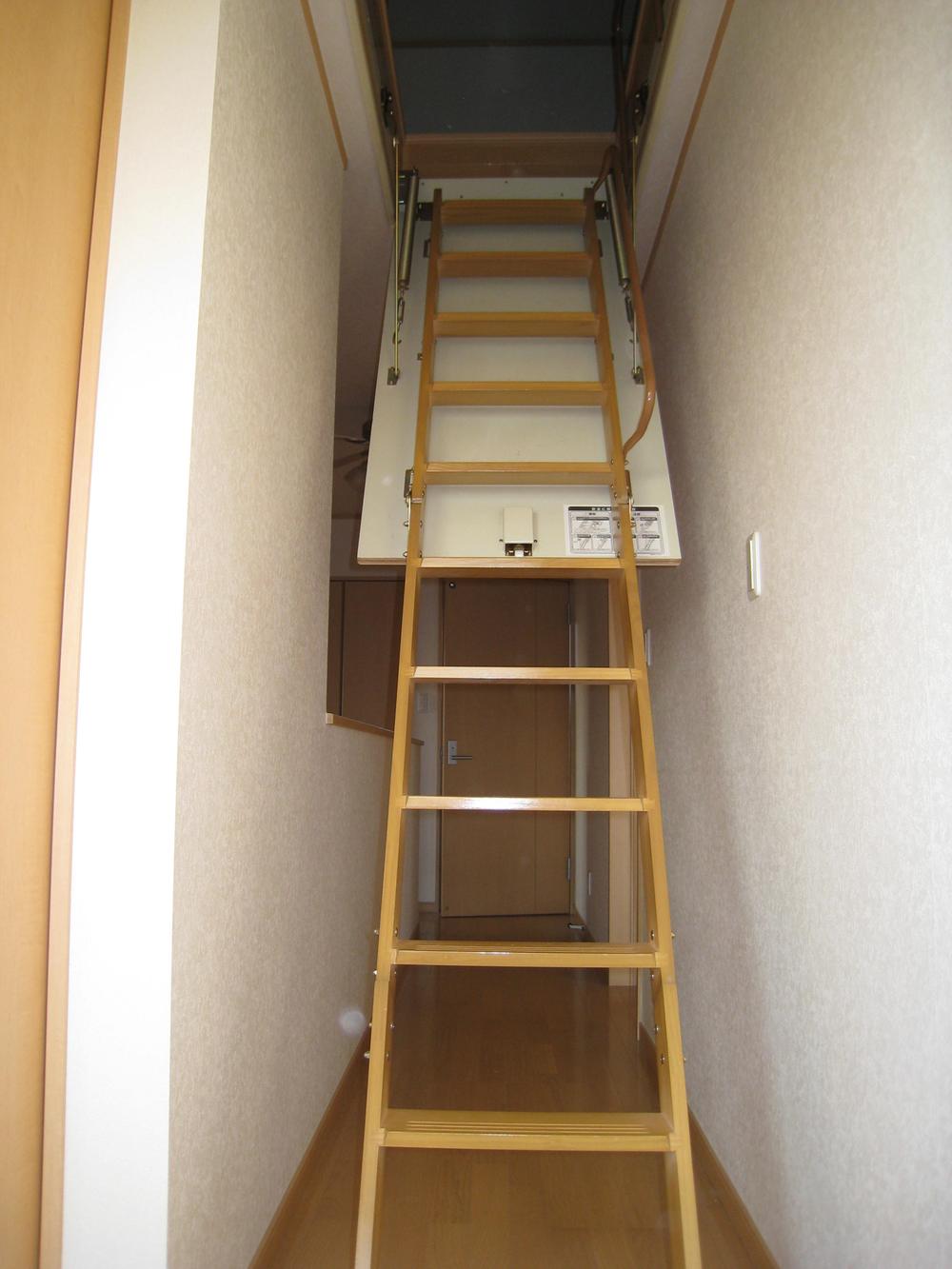 Other. Attic storage stairs