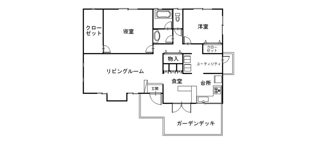 Floor plan. 9.5 million yen, 3DK, Land area 248.44 sq m , Building area 99.27 sq m floor plan