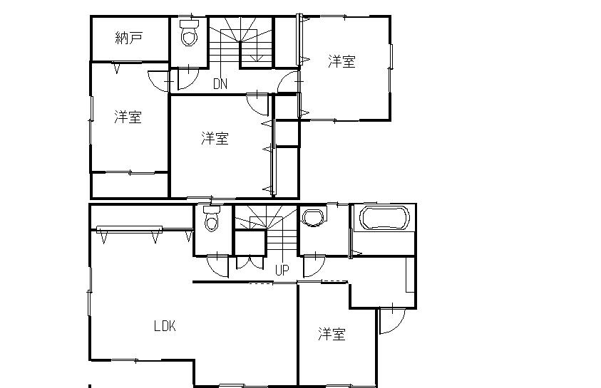 Floor plan. 13 million yen, 3LDK + S (storeroom), Land area 183.77 sq m , Building area 99.77 sq m floor plan