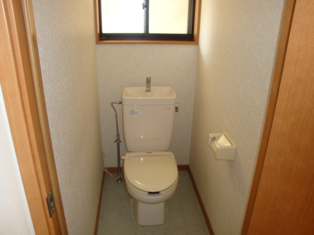 Toilet. Spacious and have toilet