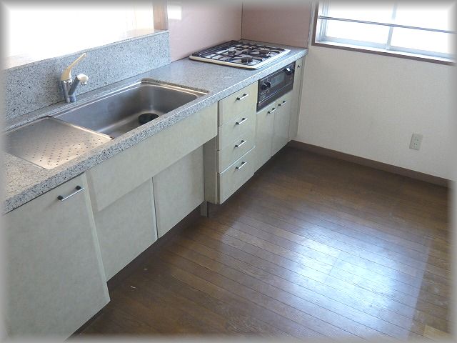 Kitchen. Face-to-face kitchen Large sink Storage lot