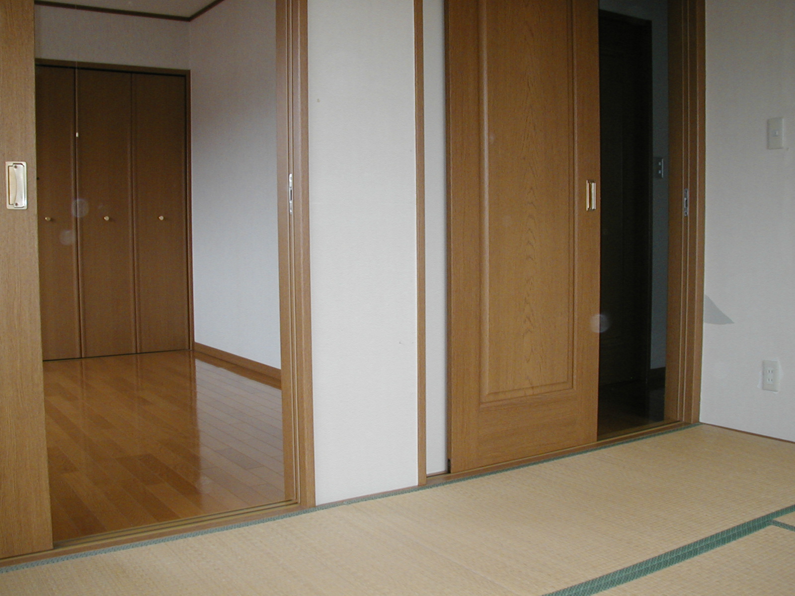 Living and room. Western-style room from Japanese-style room
