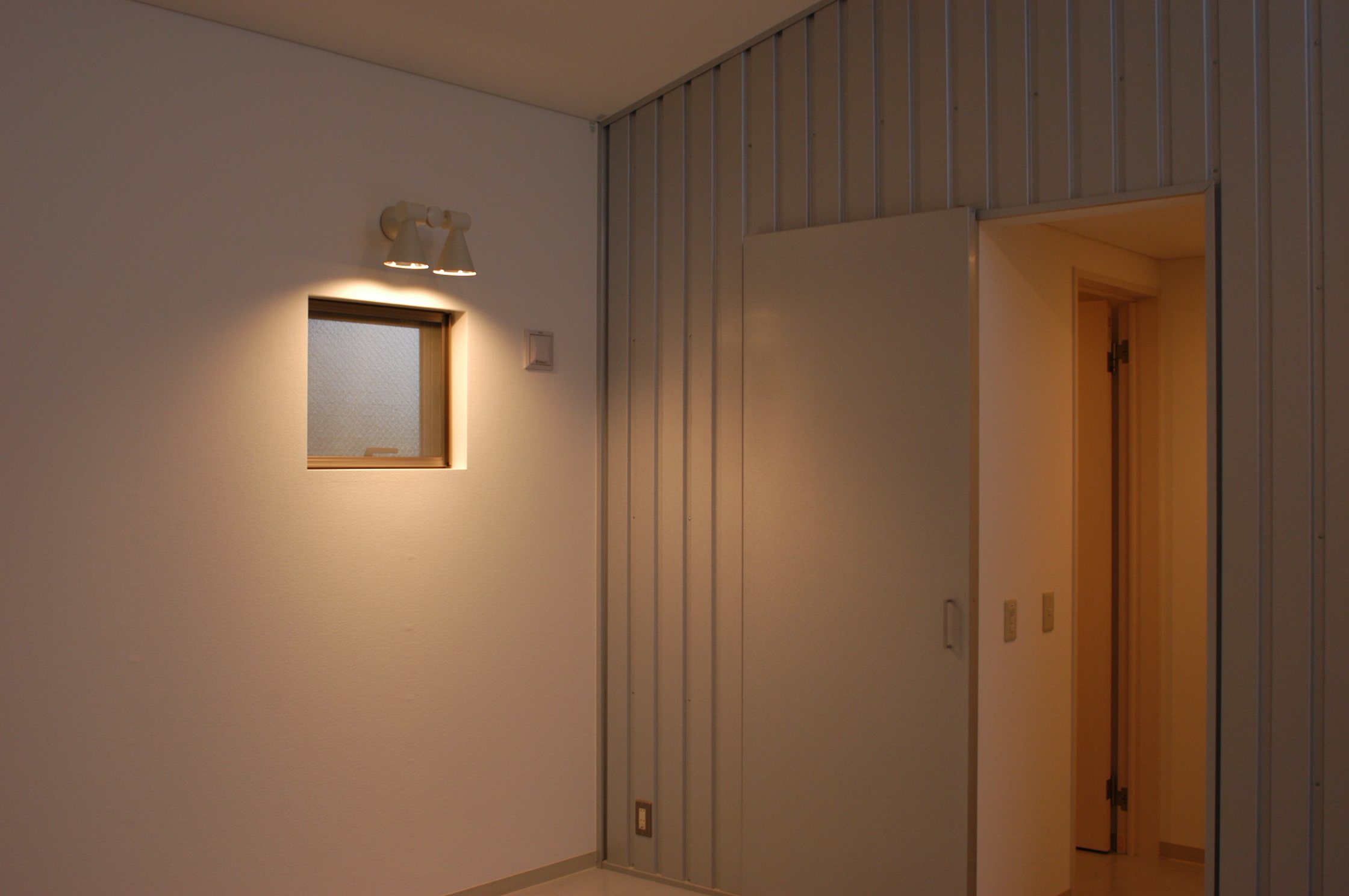 Other room space. Atmosphere of the lighting and the room is fashionable