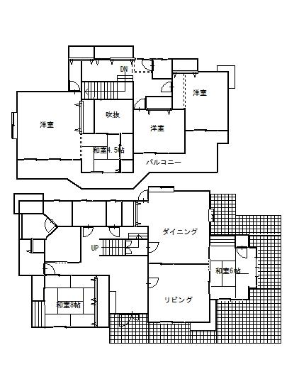Floor plan. 24.5 million yen, 5LDK, Land area 372.39 sq m , Building area 215.6 sq m floor plan