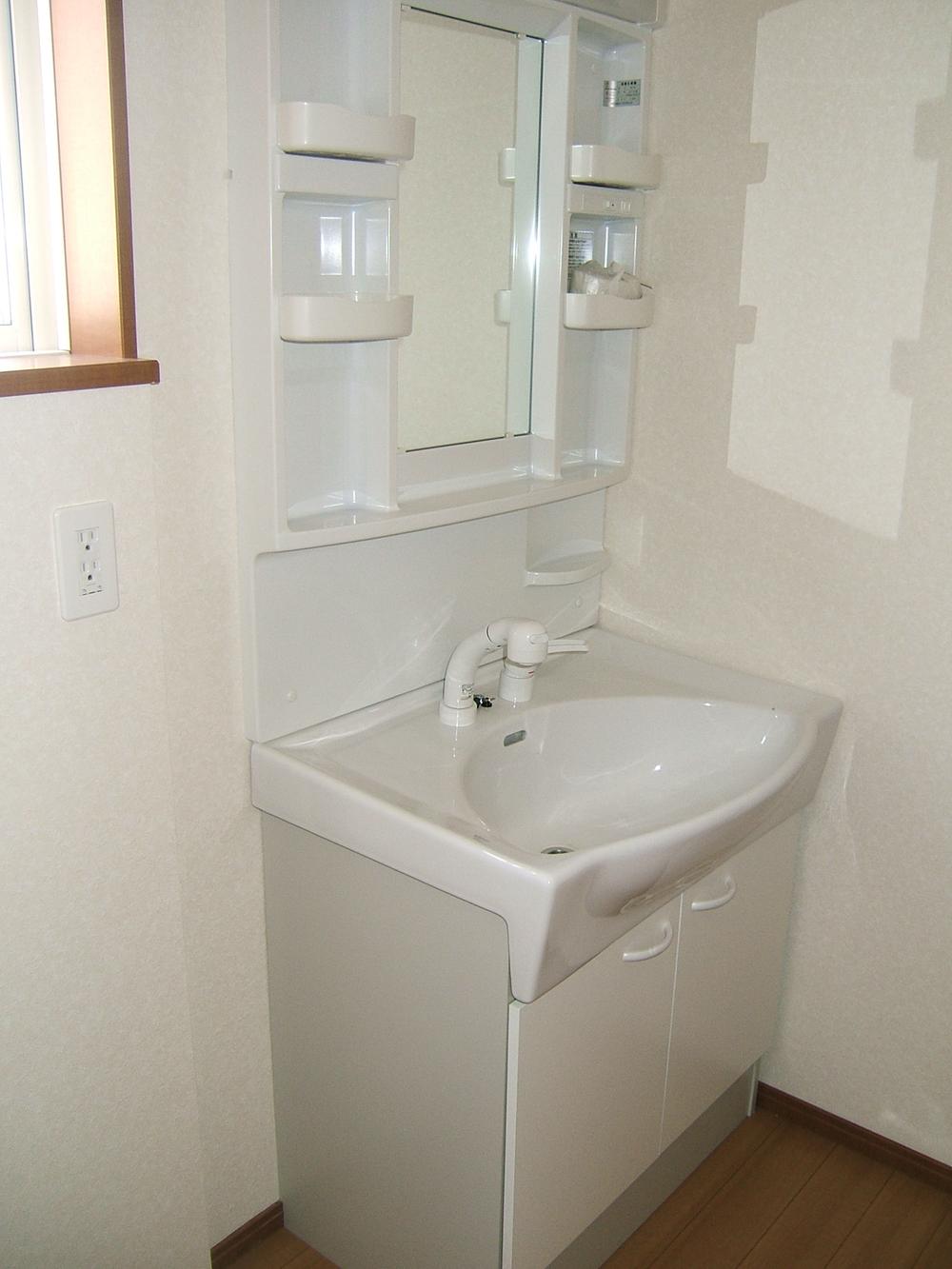 Wash basin, toilet. The company specification example