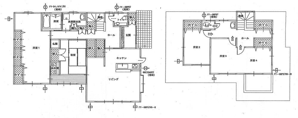 Floor plan. 32,800,000 yen, 5LDK, Land area 662 sq m , Building area 181 sq m