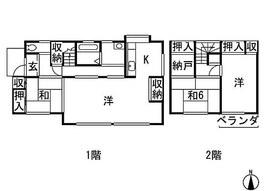 Floor plan. 13 million yen, 3LDK + S (storeroom), Land area 206.87 sq m , Building area 104.33 sq m