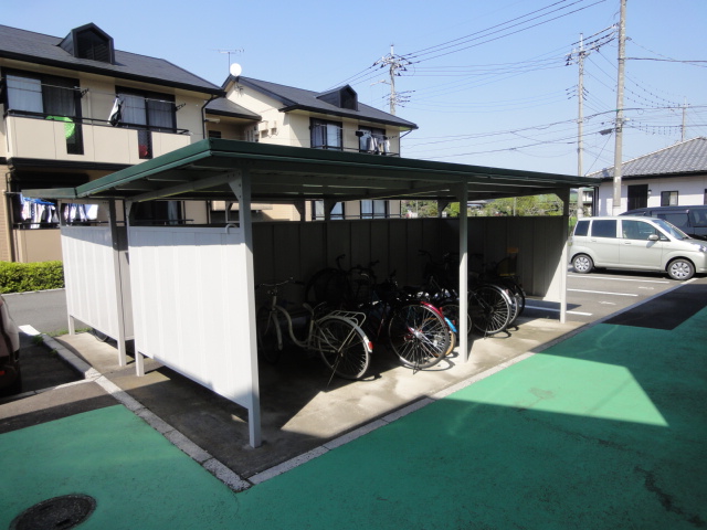 Other common areas. Is a bicycle parking lot