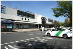 station. JR Ryomo to "Maebashi Station" 1030m