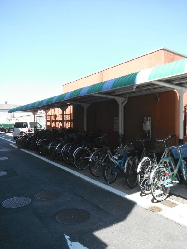 Other common areas. Bicycle parking space