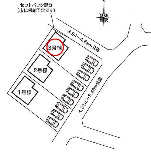 Compartment figure. 17.8 million yen, 4LDK, Land area 277.56 sq m , Expansion of building area 105.58 sq m parking is also available! 