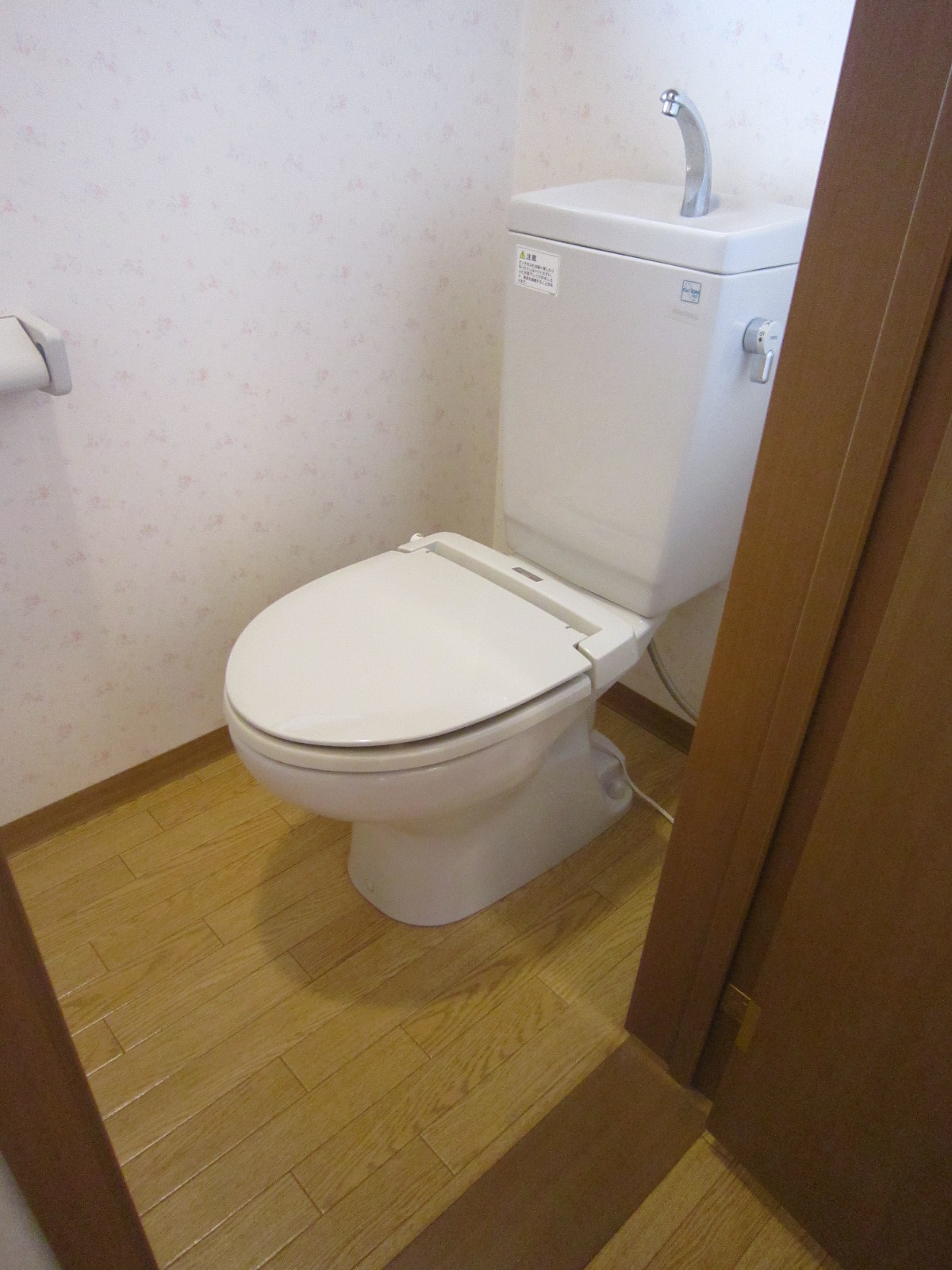 Toilet. Heating toilet seat + window there