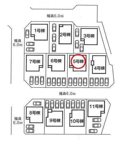 Compartment figure. 22,900,000 yen, 4LDK, Land area 177.47 sq m , Building area 104.33 sq m parking parallel four OK! 