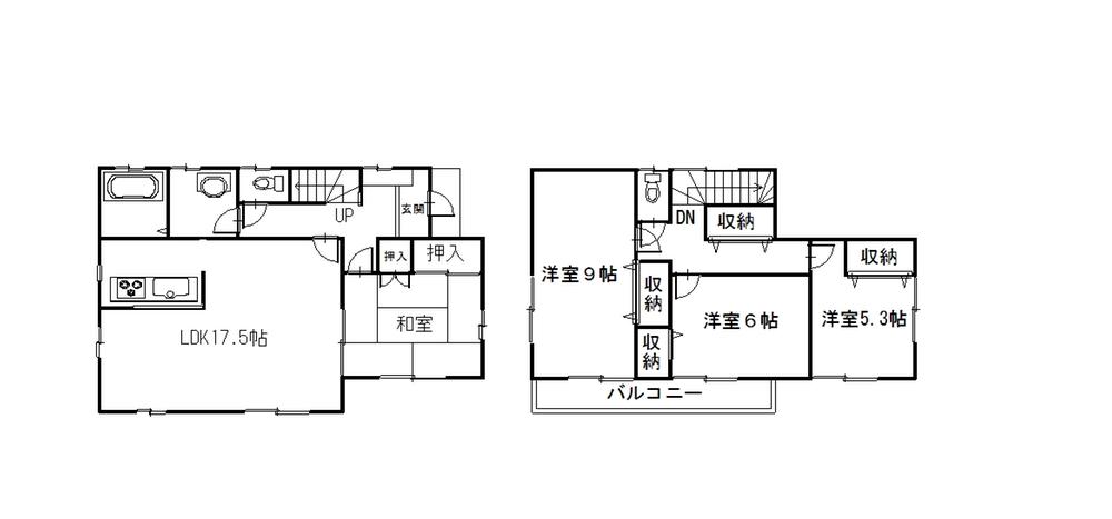 Floor plan. 18.9 million yen, 4LDK, Land area 231.69 sq m , Building area 105.98 sq m floor plan