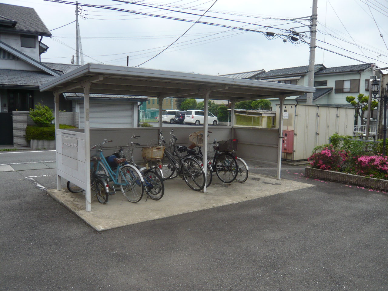 Other common areas. Bicycle-parking space