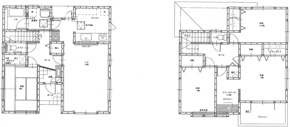 Floor plan. 17,900,000 yen, 4LDK, Land area 188.8 sq m , Building area 120 sq m