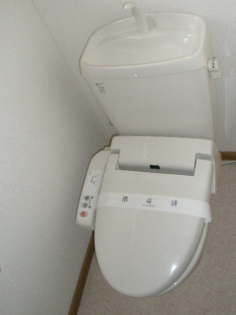 Toilet. Toilet with shower