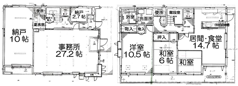 Floor plan. 35,800,000 yen, 3LDK + S (storeroom), Land area 398.82 sq m , Building area 184.63 sq m floor plan