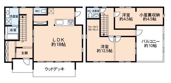 Floor plan. 25,900,000 yen, 2LDK, Land area 330.9 sq m , Building area 108.47 sq m