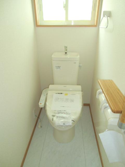 Toilet. Both the first floor the second floor of a toilet with bidet function