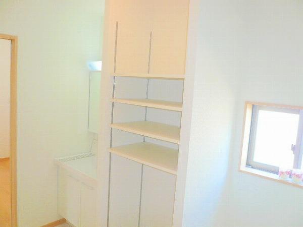 Other Equipment. Installation has been running the formula storage shelves to the wash room