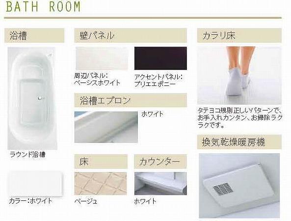 Same specifications photo (bathroom). 1 Building specification (with bathroom heating ventilation dryer construction)