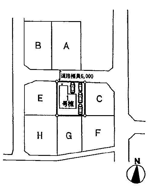 Compartment figure. 21,990,000 yen, 4LDK, Land area 172.95 sq m , Building area 106.51 sq m