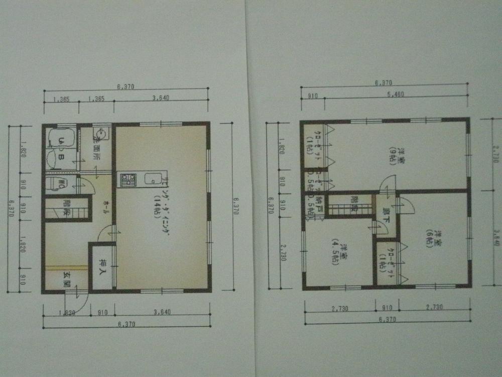 Floor plan. 16.8 million yen, 3DK, Land area 163.94 sq m , Building area 80.33 sq m