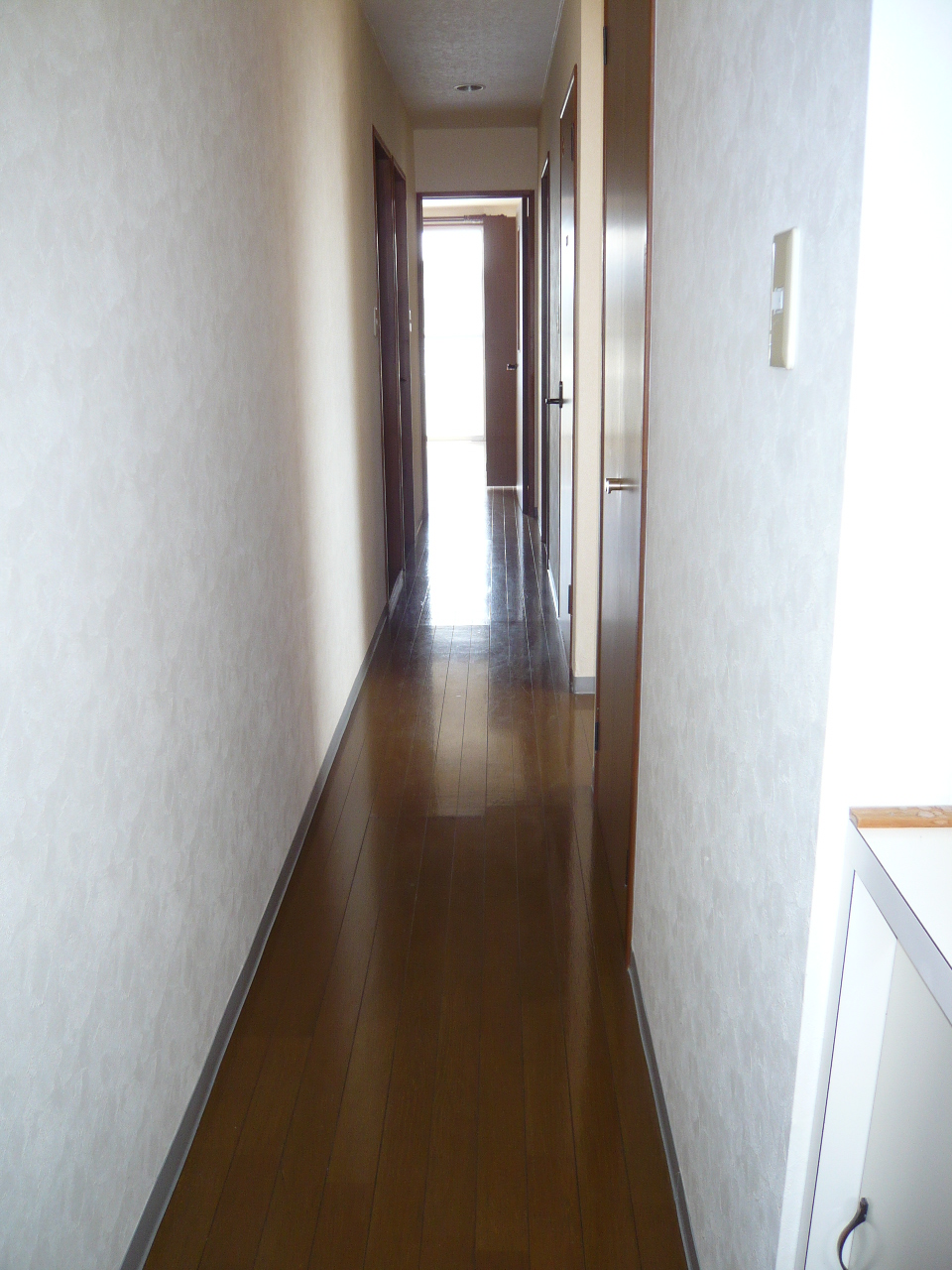 Other room space. Corridor leading from the entrance to the living room