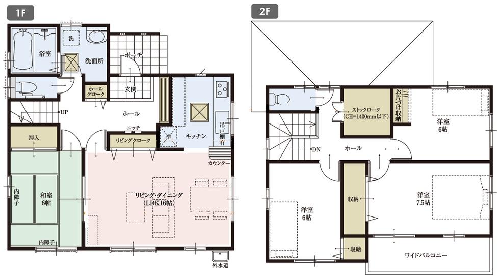 Floor plan. 23,900,000 yen, 4LDK, Land area 245 sq m , Building area 103.5 sq m