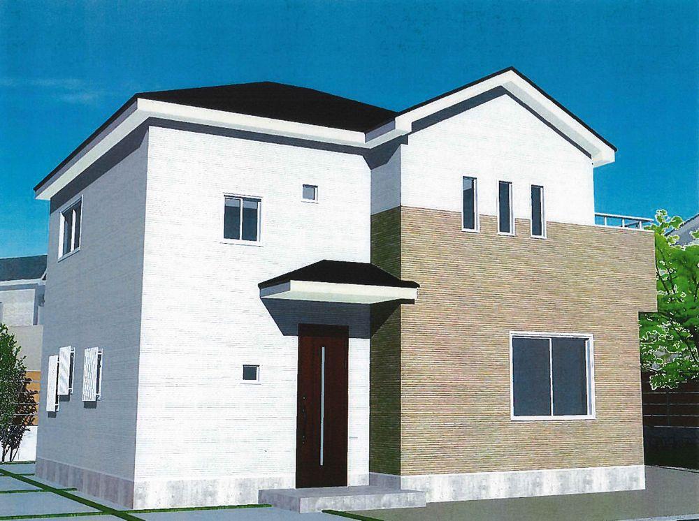 Rendering (appearance). Minamimen wide balcony! Sunshine is also good because it is north-south road on both sides! 