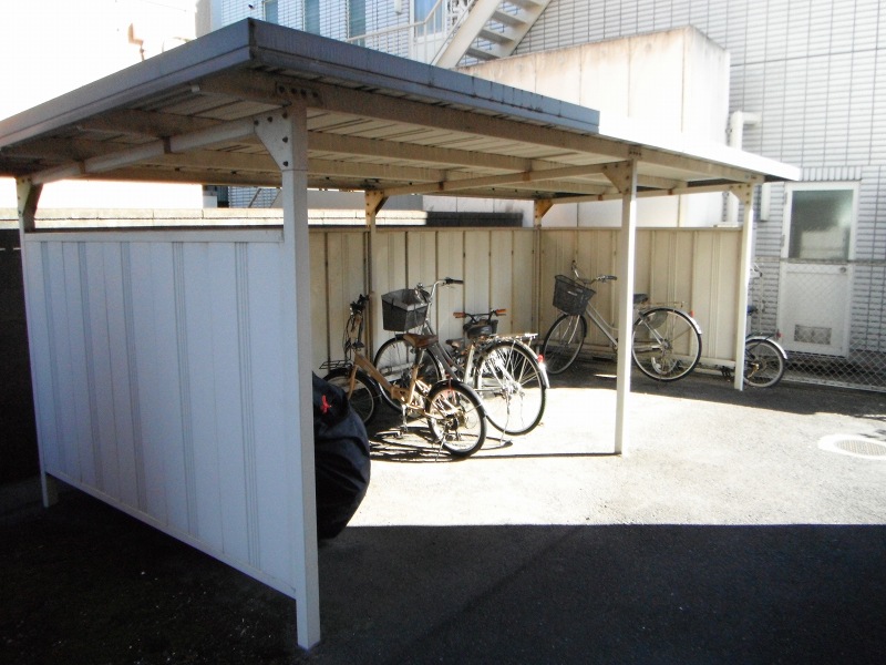 Other common areas. Bicycle parking space