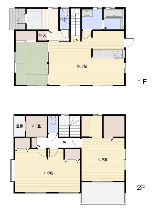 Floor plan. 26,900,000 yen, 3LDK + S (storeroom), Land area 166.22 sq m , Building area 109.67 sq m