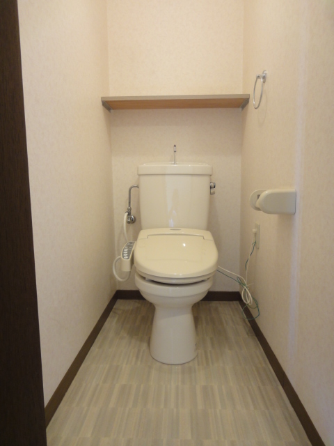 Toilet. Washlet is Installed