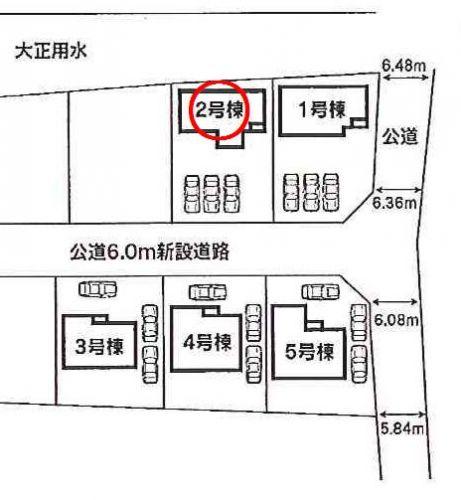 Compartment figure. 14.4 million yen, 4LDK, Land area 202.05 sq m , Building area 105.16 sq m parking parallel 3 units can be more than! 