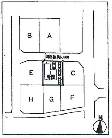 Compartment figure. 21,990,000 yen, 4LDK, Land area 172.95 sq m , It is a building area of ​​106.51 sq m and clean streets