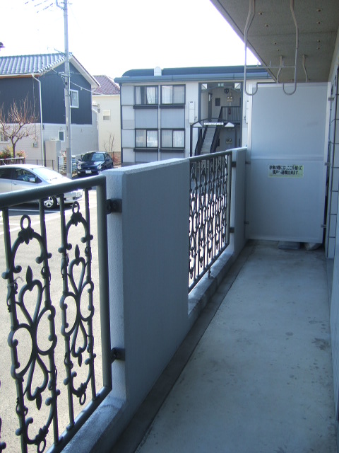 Balcony. Spacious balcony