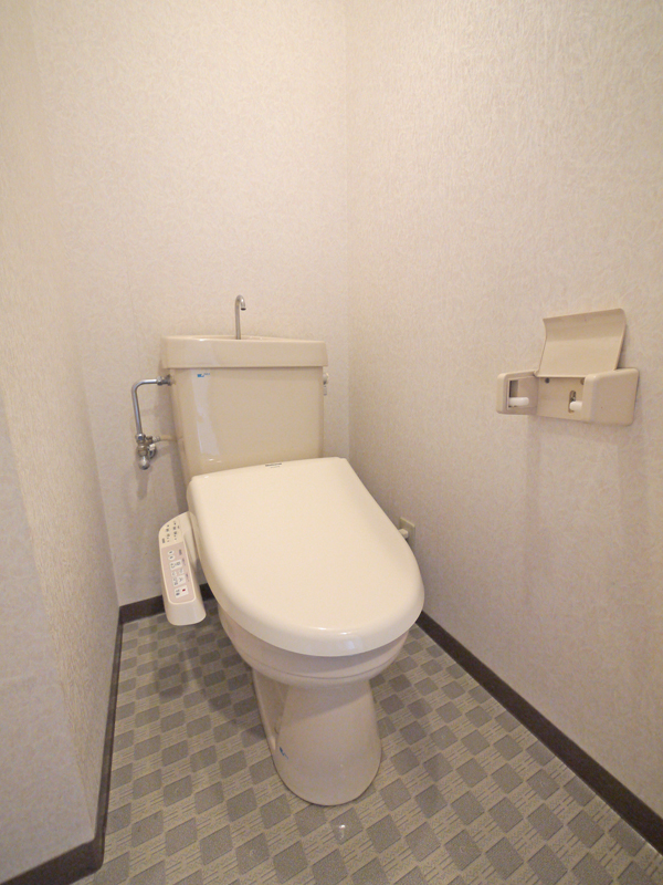 Toilet. With warm water washing toilet seat